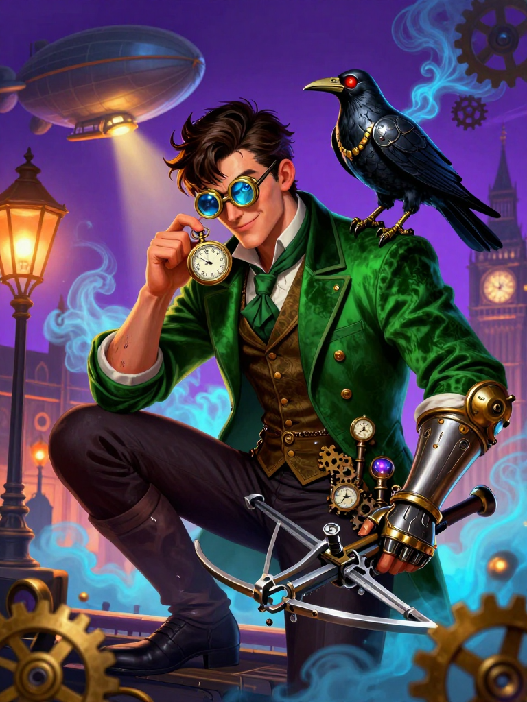 Alistair "Dişli" Sterling - AI Character Card